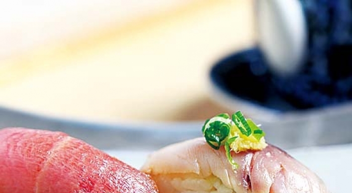 ‘Mature sushi’ at Lotte Hotel Seoul’s Momoyama