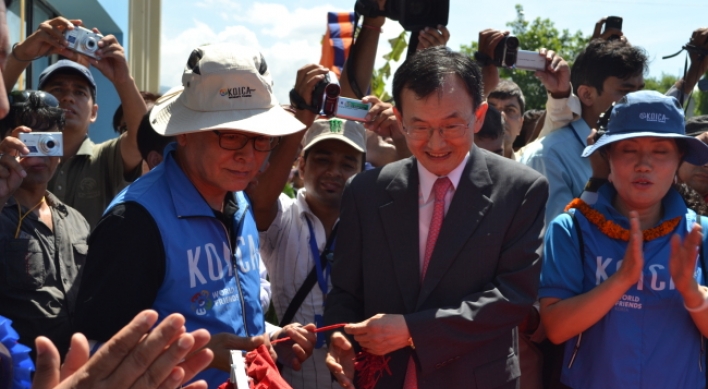 KOICA builds power plant in Haiti, technical college in Nepal