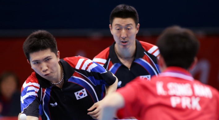 South Korea defeats North Korea in table tennis