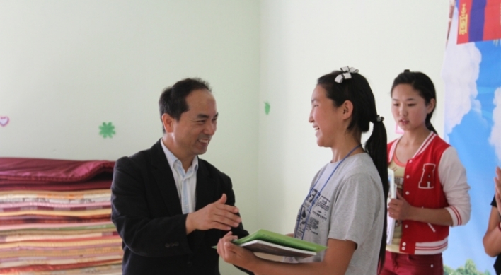 ECC teaches Mongolian kids