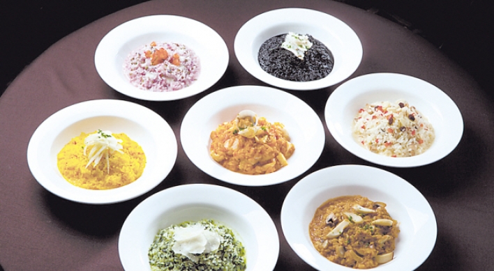Risotto promotion at Renaissance Seoul Hotel