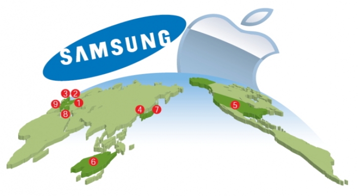 Samsung-Apple patent lawsuits