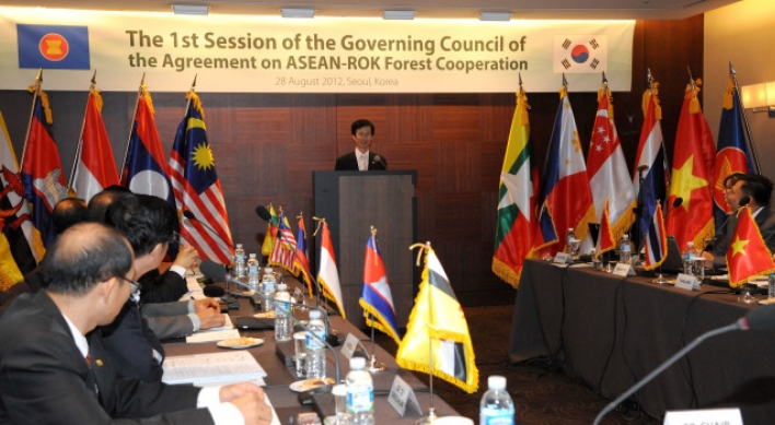 Korea, ASEAN to launch forestry body