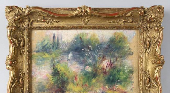Renoir painting is an unlikely find in U.S. flea market