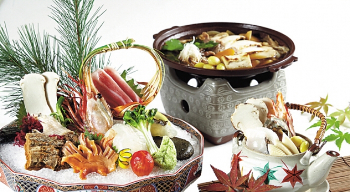 Autumn promotion menu at Imperial Palace Seoul