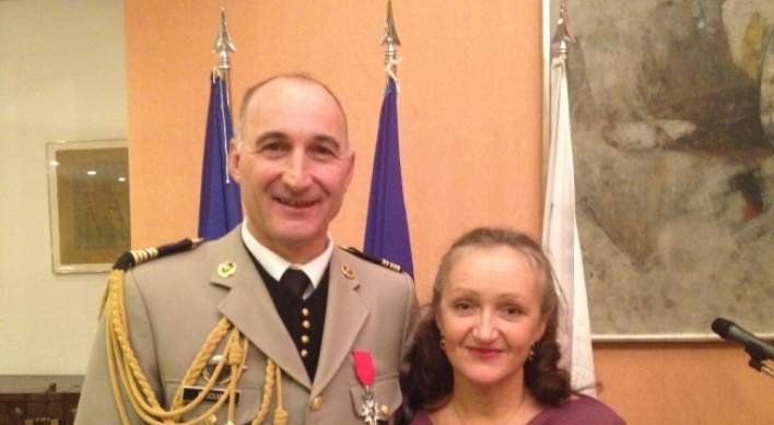French military attache awarded Legion of Honor