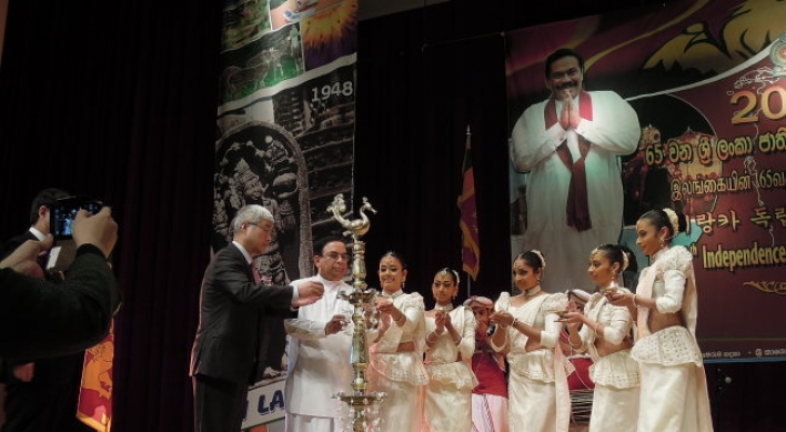 Sri Lankan residents celebrate 65 years of national independence