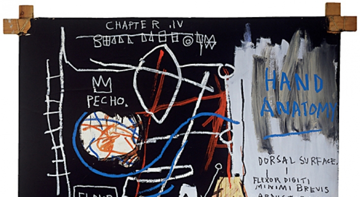 Jean-Michel Basquiat’s iconic works on view in Seoul