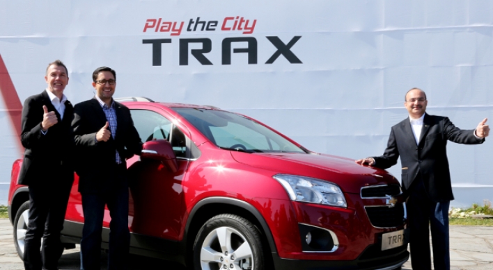Korea-made Chevrolet Trax unveiled
