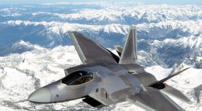F-22 Raptors join U.S. might in Korea