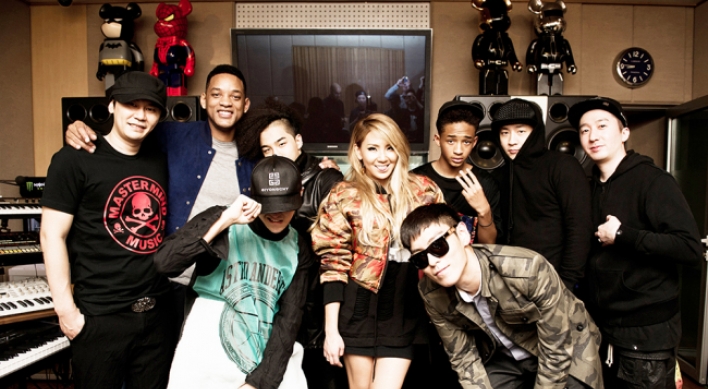 Will and Jaden Smith visit YG Entertainment