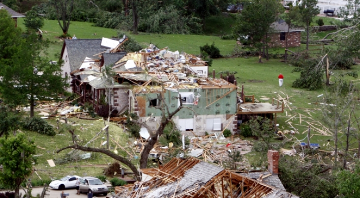 Tornado-hit US region is struck again; 5 dead