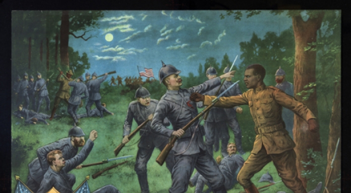 TV host’s black war posters focus of U.S. exhibit
