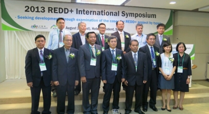KFS holds symposium on REDD+ projects