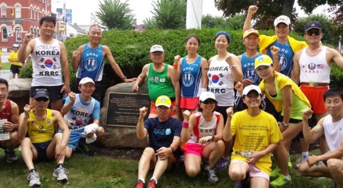 ‘Comfort women’ run held in U.S.