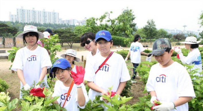 Citibank Korea focuses on environmental projects