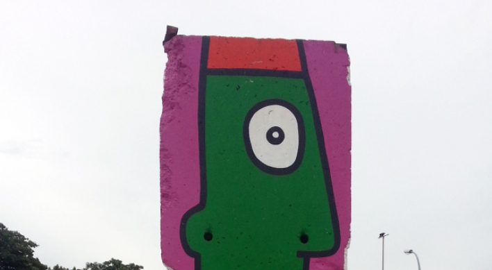Berlin Wall fragments to be displayed in Uijeongbu