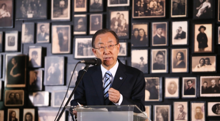 U.N. secretary-general visits Auschwitz memorial