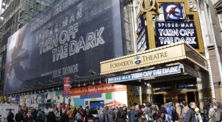 ‘Spider-Man’ show to exit Broadway, takes on Vegas