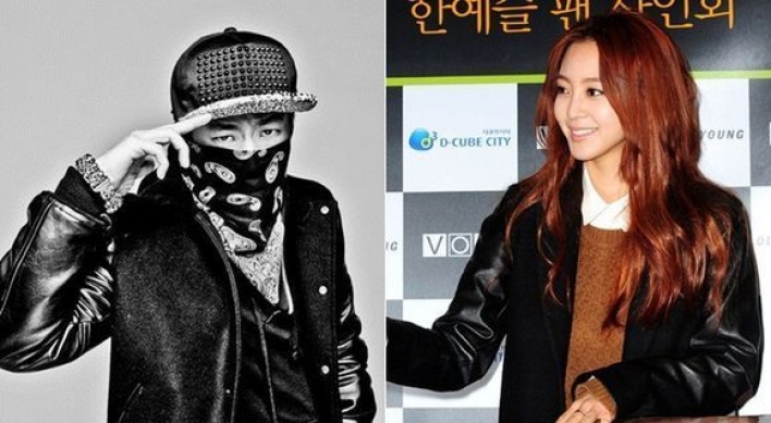 Han Ye-seul and Teddy in a relationship