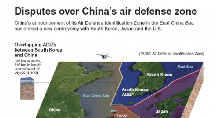 [Graphic News] Disputes over China’s air defense zones