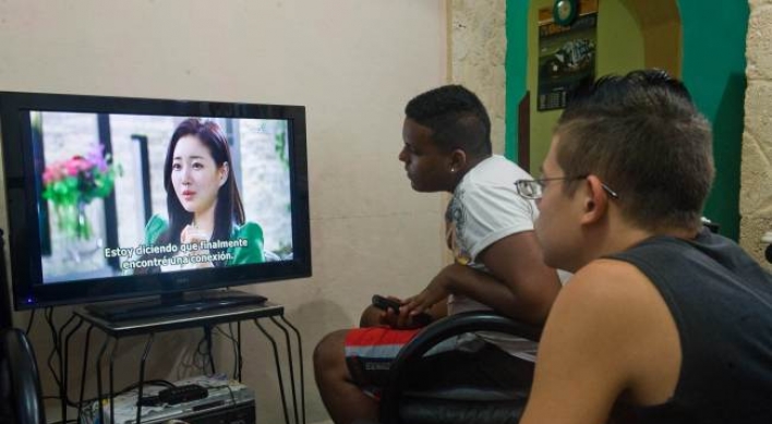Cubans fall in love with South Korean soap operas