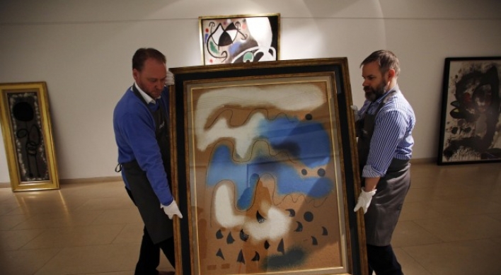 Christie’s to auction trove of 85 Joan Miro works