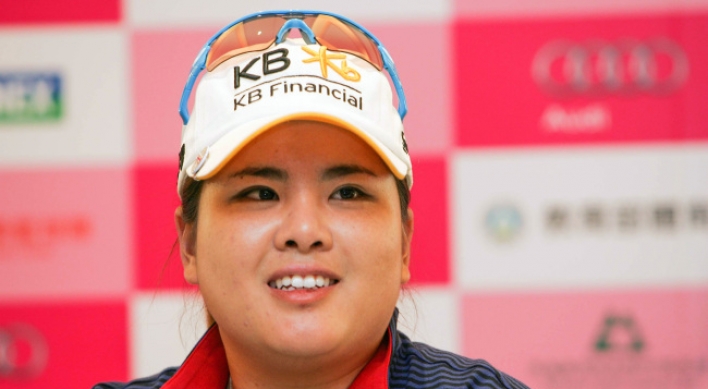 Park In-bee voted top female golfer