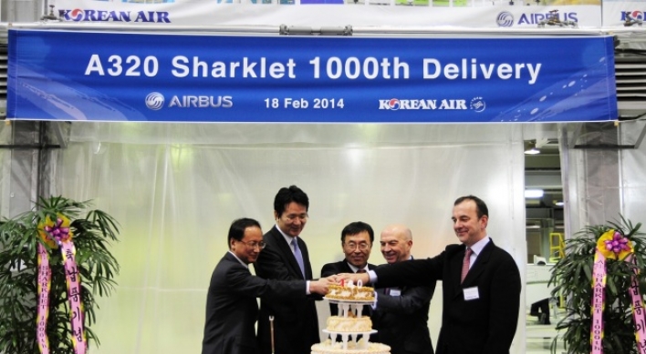 [Photo News] 1,000th delivery of the A320 sharklet