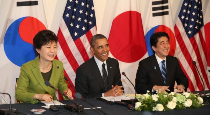 Korea, U.S., Japan agree to convene nuke envoys’ talks