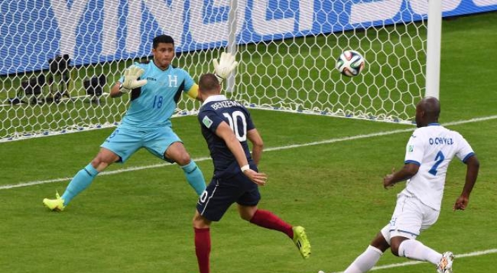 [World Cup] France beats Honduras 3-0