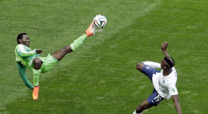 [World Cup] France into last eight as Nigeria downed