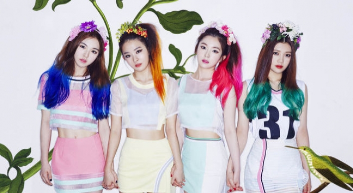 Red Velvet debuts high on music charts