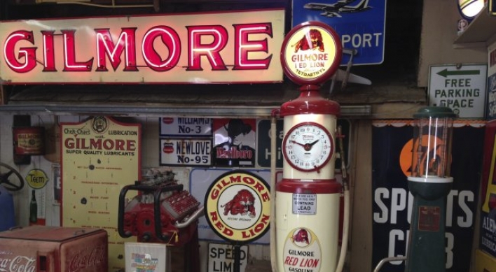 Museum of Gasoline Pumps an homage to a father