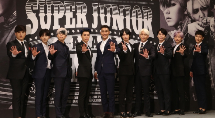 Super Junior return as ‘real men’