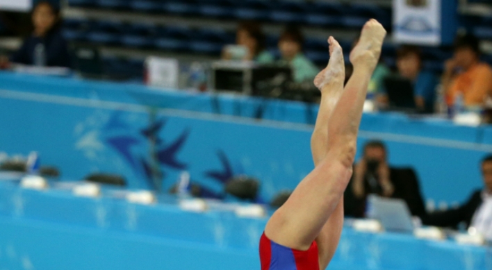 [Asian Games] N. Korea wins gold in women's balance beam