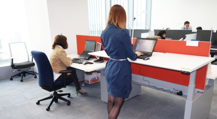 Think on your feet: Standing desks
