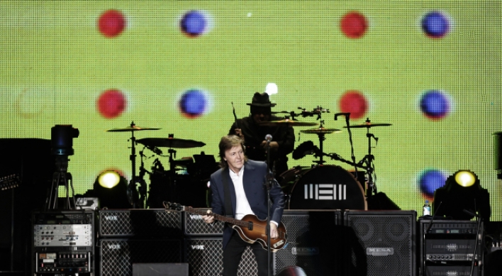[Herald Review] McCartney continues Beatles legacy in first Korean concert