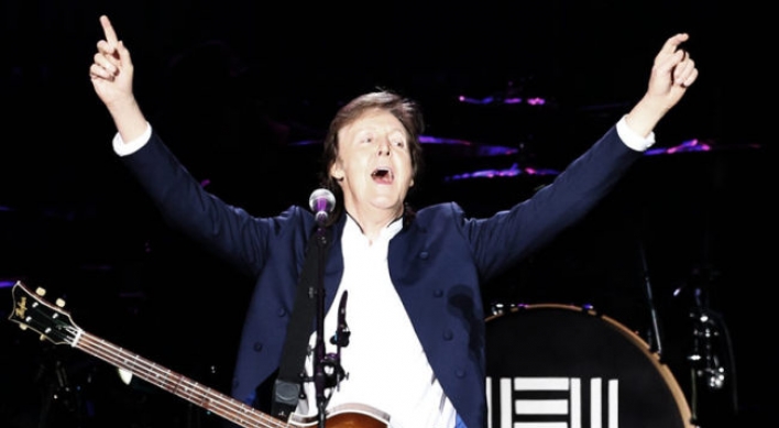 Paul McCartney concert delights fans in Seoul