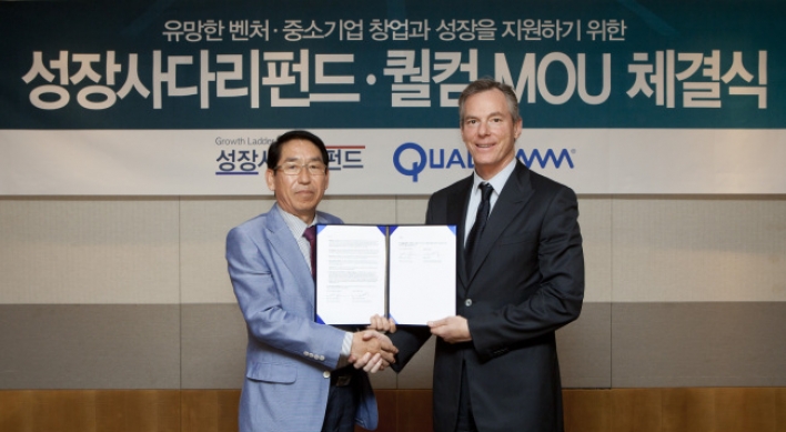 Qualcomm to pump W100b into Korean tech start-ups