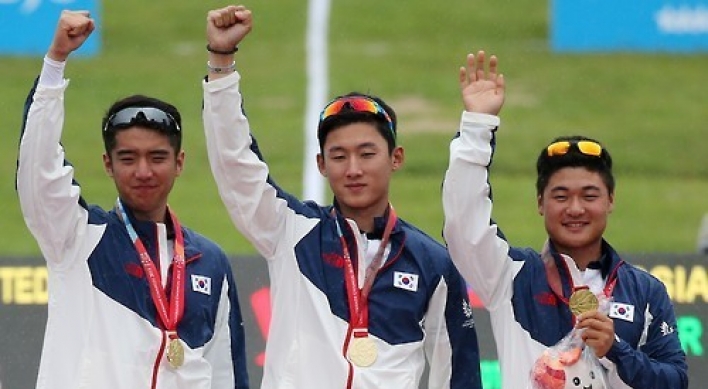[Universiade] South Korea claimed two gold medals in recurve archery at the Summer Universiade on Wednesday.