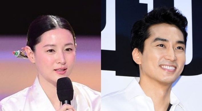 Lee Young-ae, Song Seung-heon to be lovers in new TV drama