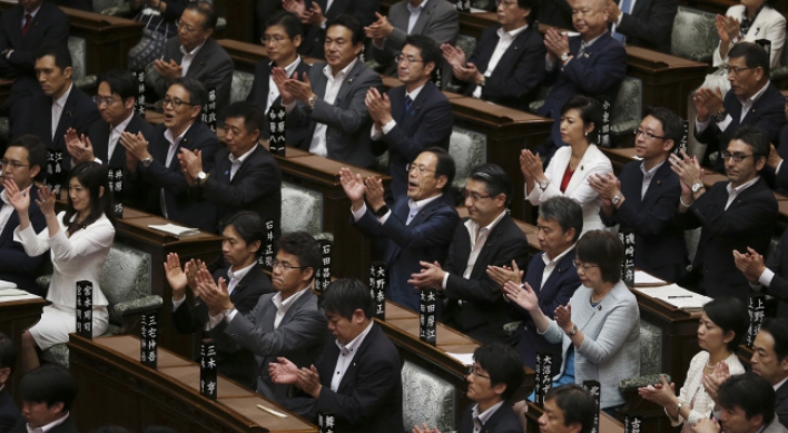 Japan enhances military’s role as security bills pass