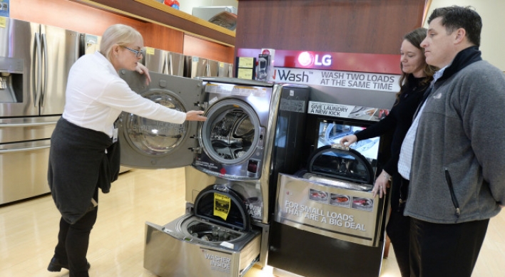 LG front-load washer keeps its crown in U.S. for 9 years