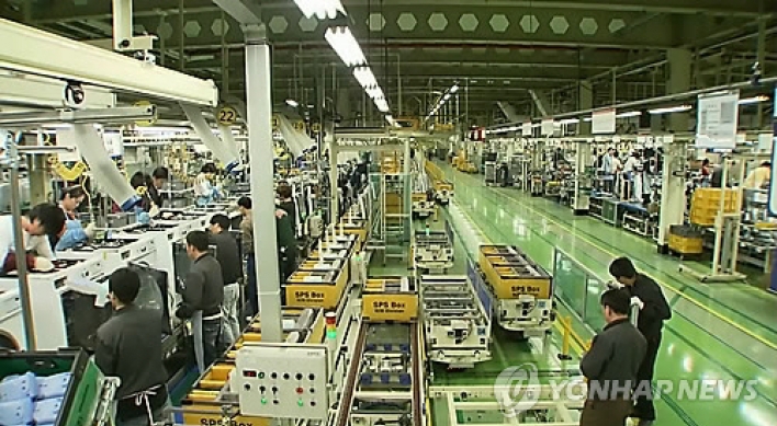 Korea manufacturing losing steam