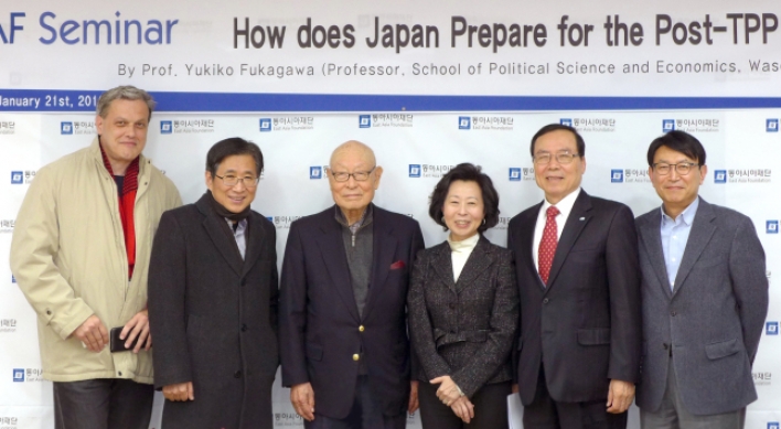 ‘TPP membership would synergize Korean, Japanese economies’
