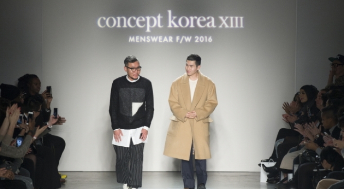 Concept Korea shows menswear at NYFW