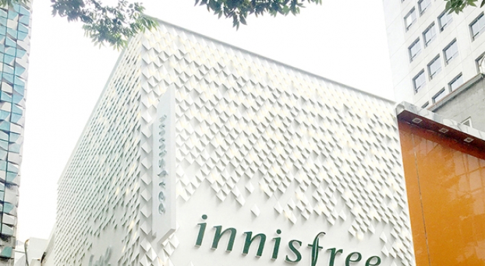 Innisfree overtakes  Face Shop