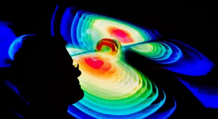 Scientists glimpse Einstein's gravitational waves