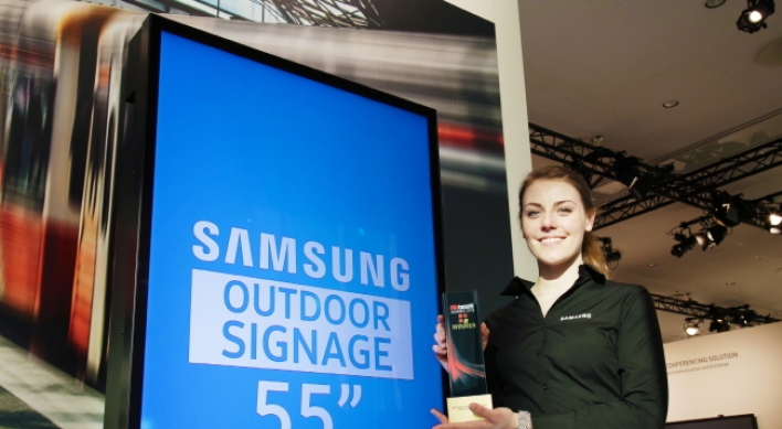 [Photo News] Samsung wins award for its sineage